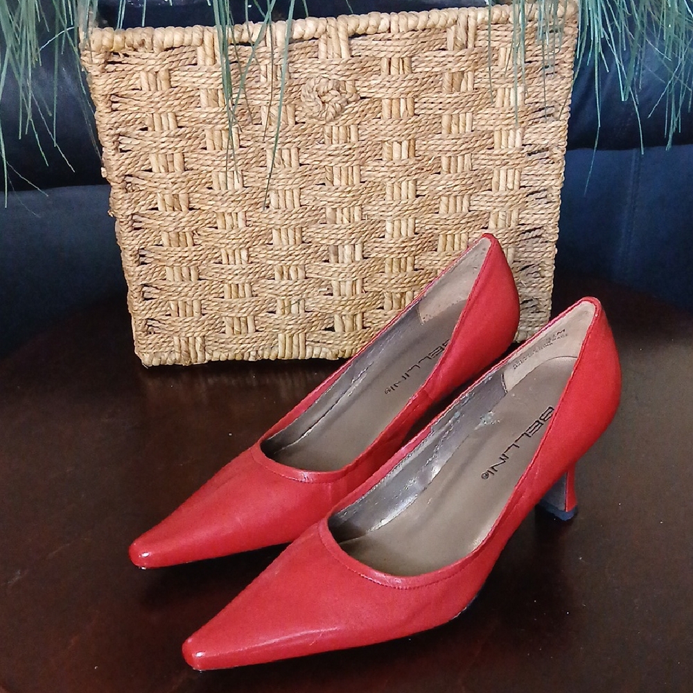 Bellini Scarlet Red Heels
